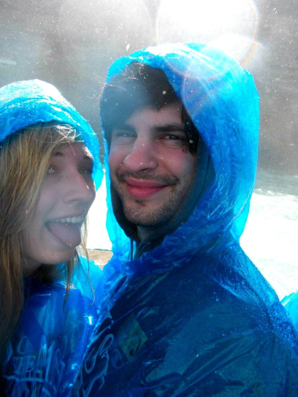 Still travelling and being silly together all this time later 