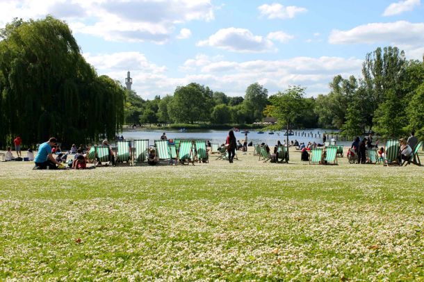 This is actually Regent's Park, but whatever