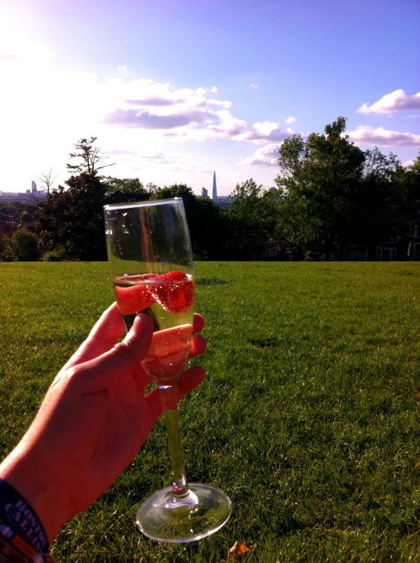 A little Shard in the background